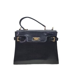 Elegant Black Satchel Bag